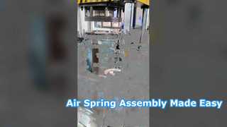 Jak zamontować górną płytę sprężyny pneumatycznej? przyjedź do warsztatu Vkntech